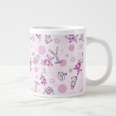 Muster für Vintage Kleintiere Jumbo-Tasse (Rechts)