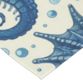 Muster für Vintage Meereswelt Tischdecke (Schrägansicht)