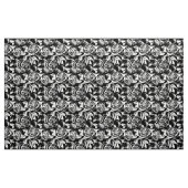 Muster für Vintage Rose in Schwarz Stoff (Yard (91,4 cm))