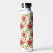Muster für Vintage Shabby Chic-Rose Trinkflasche (Rechts)