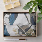 Muster für Vintage Vögel und Blätter Seidenpapier (Geschenk)