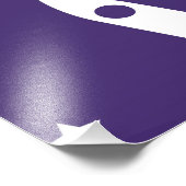 Muster für Vintage Weltraumraketen Fotodruck (Ecke)