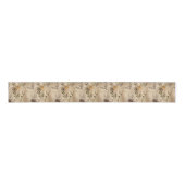 Muster für Vintage Wildblume Ripsband (Vorderseite)