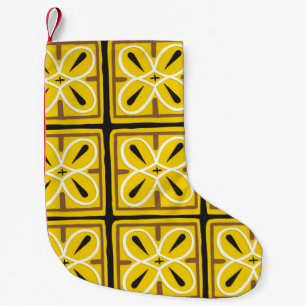 Muster für Vintage Zierfliesen Kleiner Weihnachtsstrumpf