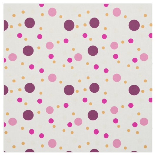 Muster für violette und rosa Punkte Stoff (Muster)