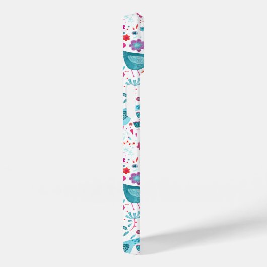 Muster für Vogelgewässer Case-Mate iPhone Hülle (Rückseite / Rechts)