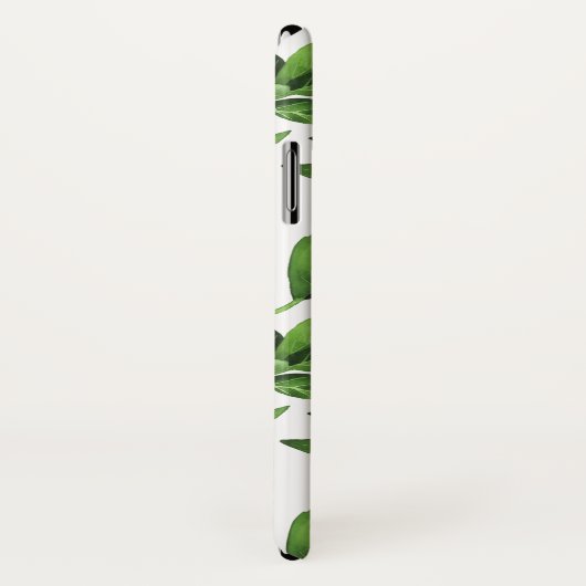 Muster für Wasserfarben-Blätter Case-Mate iPhone Hülle (Hinten/Rechts)