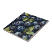 Muster für Wasserfarben-Blaubeeren Fliese (Seite)