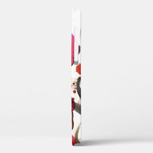 Muster für Wasserfarben Case-Mate iPhone Hülle (Rückseite / Links)