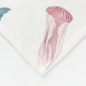 Muster für Wasserfarben Fleecedecke (Ecke)