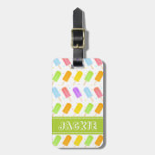 Muster für Wasserfarben Gepäckanhänger (Vorderseite vertikal)