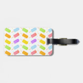 Muster für Wasserfarben Gepäckanhänger (Rückseite horizontal)