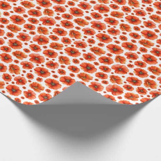 Muster für Wasserfarben Geschenkpapier (Ecke)