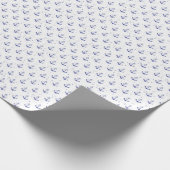 Muster für Wasserfarben Geschenkpapier (Ecke)