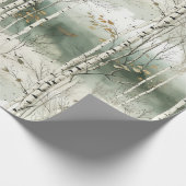 Muster für Wasserfarben Geschenkpapier (Ecke)