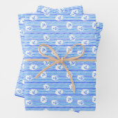 Muster für Wasserfarben Geschenkpapier Set (Beispiel)