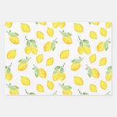 Muster für Wasserfarben Geschenkpapier Set (Vorderseite)