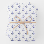 Muster für Wasserfarben Geschenkpapier Set (Beispiel)