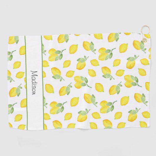 Muster für Wasserfarben Golfhandtuch (Horizontal)