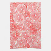 Muster für Wasserfarben-Grapefruits Handtuch (Vertikal)