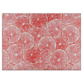 Muster für Wasserfarben-Grapefruits Schneidebrett (Vorderseite)