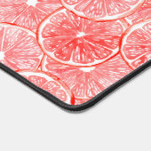 Muster für Wasserfarben-Grapefruits Schreibtischunterlage (Ecke)