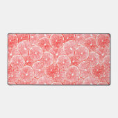 Muster für Wasserfarben-Grapefruits Schreibtischunterlage (Vorderseite)