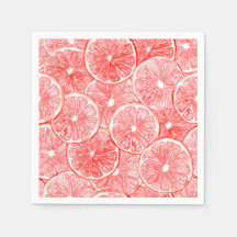 Muster für Wasserfarben-Grapefruits