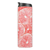 Muster für Wasserfarben-Grapefruits Thermosbecher (Nach rechts gedreht)