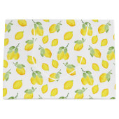 Muster für Wasserfarben Große Geschenktüte (Vorderseite)