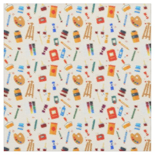 Muster für Wasserfarben-Künstler Stoff (Nahaufnahme)