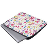 Muster für Wasserfarben Laptopschutzhülle (Vorne Knopf)