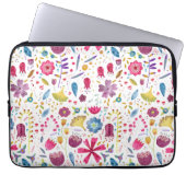 Muster für Wasserfarben Laptopschutzhülle (Vorderseite)