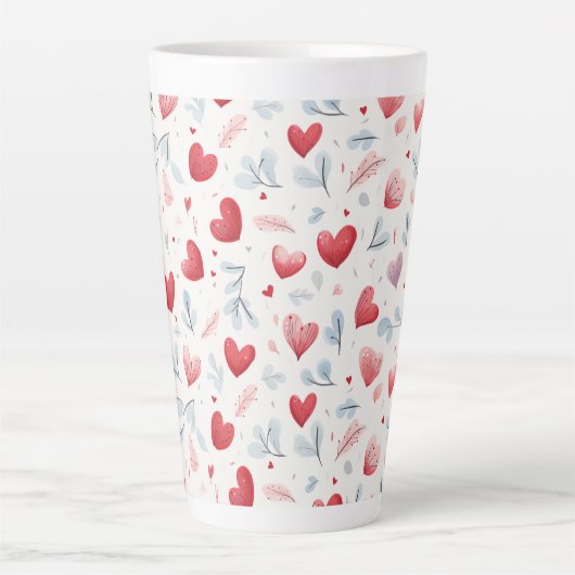 Muster für Wasserfarben Milchtasse (Vorderseite)