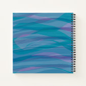 Muster für Wasserfarben Notizblock (Rückseite)