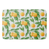 Muster für Wasserfarben oder Mandarinen Badematte (Vorderseite)