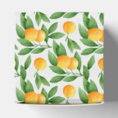 Muster für Wasserfarben oder Mandarinen Geschenkschachtel (Oben)