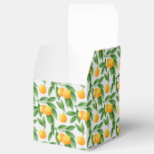 Muster für Wasserfarben oder Mandarinen Geschenkschachtel (Geöffnet)