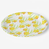 Muster für Wasserfarben Pappteller (Schrägansicht)