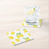 Muster für Wasserfarben Rechteckiger Pappuntersetzer (Vor Ort)