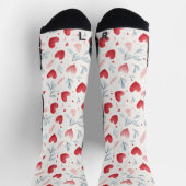 Muster für Wasserfarben Socken (Oben)