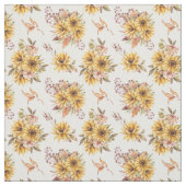 Muster für Wasserfarben-Sonnenblumen Stoff (Muster)