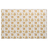 Muster für Wasserfarben-Sonnenblumen Stoff (Fat Quarter (45,7 x 55,9 cm))