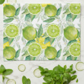 Muster für Wasserfarben und Blätter Geschirrtuch (Gefaltet)