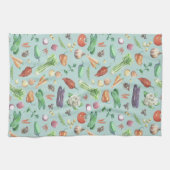 Muster für Wasserfarben und Gewürze Küchentuch (Horizontal)