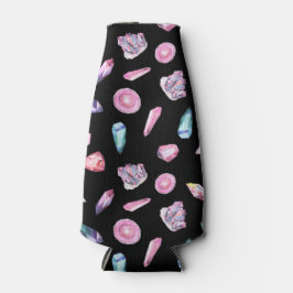 Muster für Wasserfarben und Kristalle Flaschenkühler