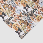 Muster für Wasserfarbengeflügel Seidenpapier (Detail)