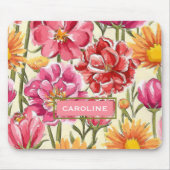 Muster für Wasserfarbenmalerei mit benutzerdefinie Mousepad (Vorne)