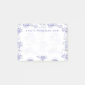 Muster für Wasserfarbwagen und Schiffe Post-it Klebezettel (Vorderseite)