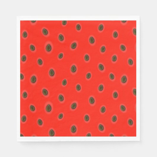 Muster für Wassermelonen Serviette (Vorderseite)